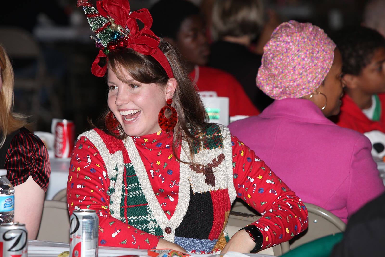 Christmas jumper: Cpl. Karlin